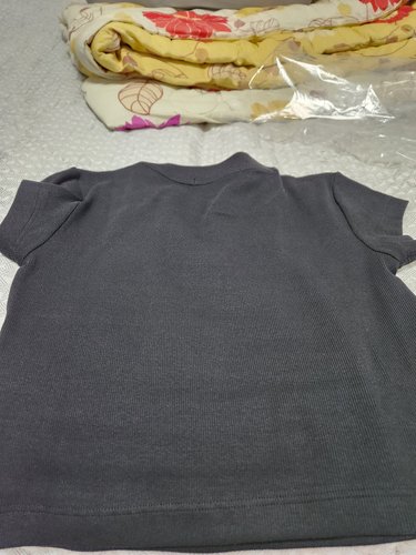 여성 모노그램 베이비 크롭 티셔츠(J221171)