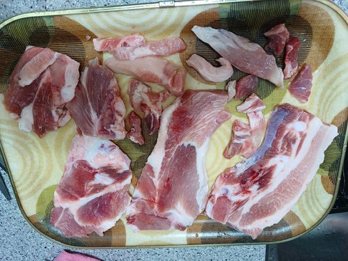 [냉동] 국내산 돼지 LA갈비 구이/찜용 500g