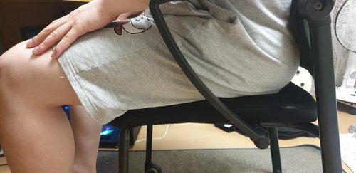 사이즈오브 몰입체어 블랙 / 편한 학생 공부 서울대 사무용 책상 의자