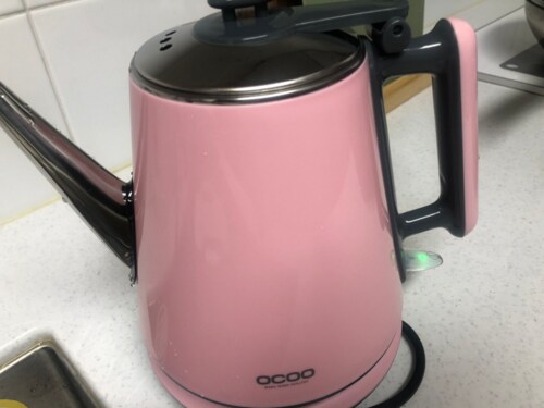 오쿠 쿨터치 커피포트 전기포트 전기주전자 무선주전자 드립포트 OCP-TP100P (핑크)