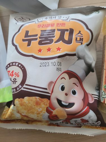 우리 쌀로 만든 누룽지 스낵 85g