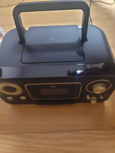 브리츠 BZ-C3900RT 휴대용 카세트 CD 플레이어 효도 소형 FM AM 라디오