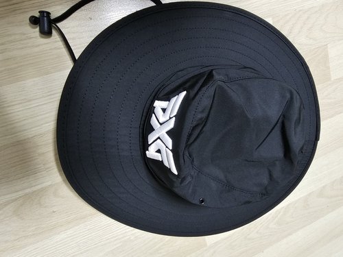 PXG 프로라이트 부쉬 골프 버킷햇 벙거지 모자 블랙 BH900-BK