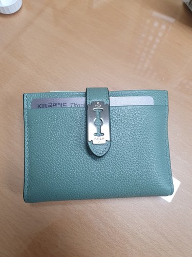 Magpie Card wallet (맥파이 카드지갑) Moss green_VQB3-1CW607-1MGXX