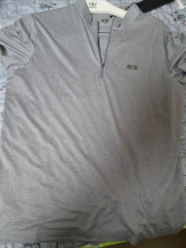 [K2] 남성용 기능성 스탠다드 반팔 집업 티셔츠 GMM23295