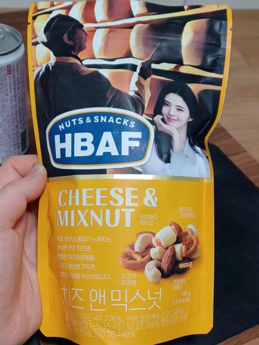HBAF 트리플 치즈 믹스넛 190g