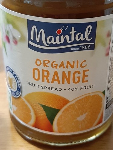 지이디 마인탈 유기농 사과즙으로 만든 오렌지 잼 200g
