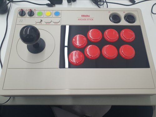 【해외직구】8BITDO 아케이드 스틱 V3 Arcade Stick 일반버전 / 블루투스연결 닌텐도스위치 호환