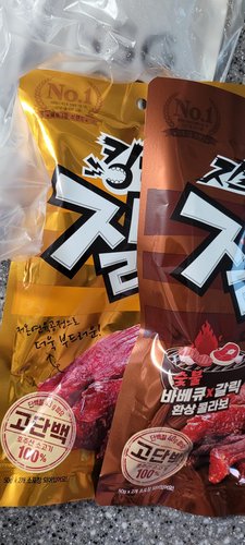 질러 갈릭 바베큐 육포 100g