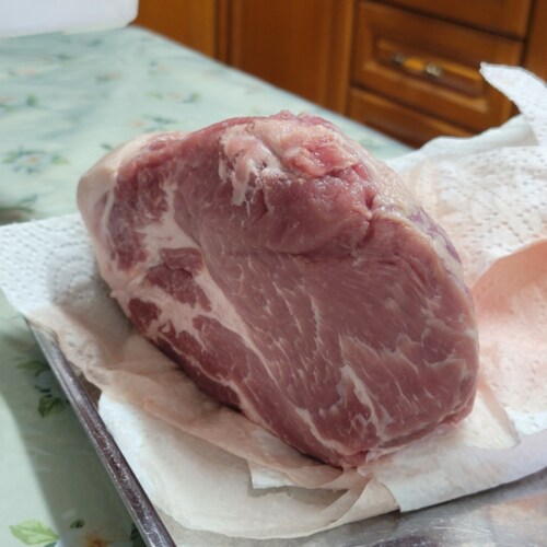 [국내산 냉장]돼지고기 목살 목심 구이용 보쌈수육용 500g -당일발송