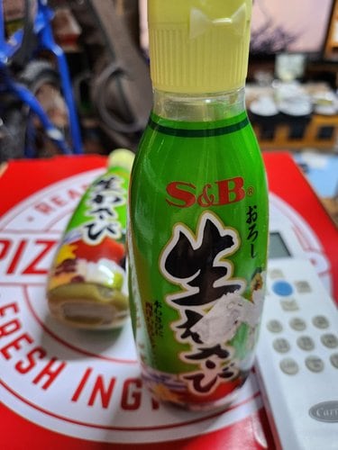 에스앤비 와사비 업소용 생와사비 310g 일본 고추냉이 스시용 생고추냉이 찹스테이크소스
