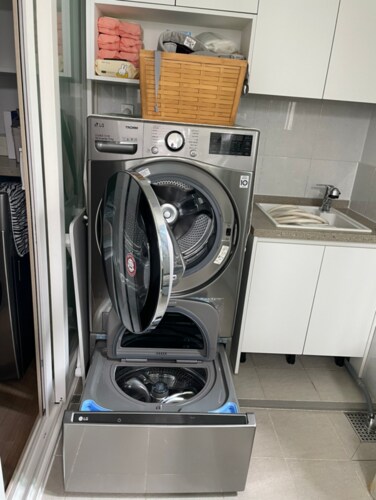 [공식] LG TROMM 미니워시 세탁기 FX4VC (4kg)(희망일)
