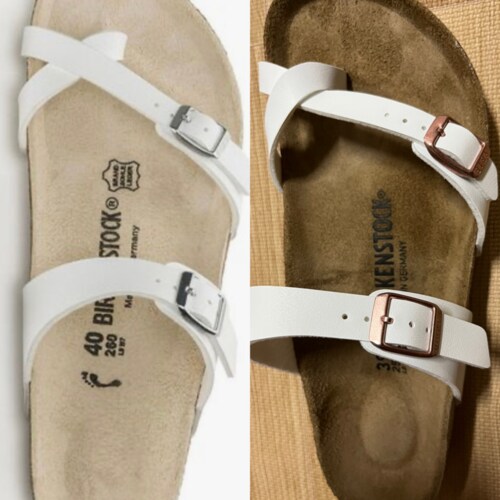 버켄스탁(BIRKENSTOCK) 마야리 WHITE 레귤러 3033102008