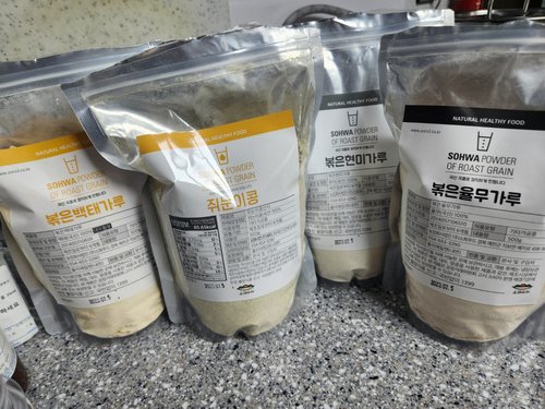 [경상북도][소화푸드] 쥐눈이콩선식 500g 볶은 검은콩 약콩 가루