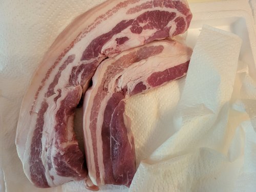 [국내산 냉장]돼지고기 삼겹살 오겹살 구이 보쌈수육 500g -당일발송