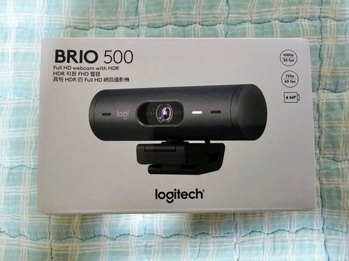 로지텍코리아 정품 BRIO 500 브리오 500 웹캠
