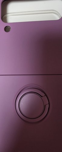 로어 엠버 스마트회전 핑거링 일체형 갤럭시 Z플립3 F711 논슬립 칼라 실리콘 케이스