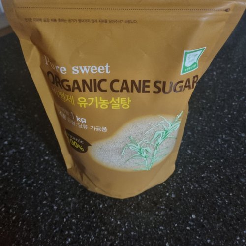 이타자 유기농 황설탕 5kgx1팩/비정제설탕