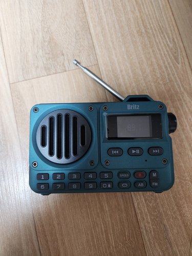 브리츠 BZ-LV1100 휴대용 무선 블루투스 FM 라디오 스피커 효도 미니 MP3 소형라디오 BZLV1100