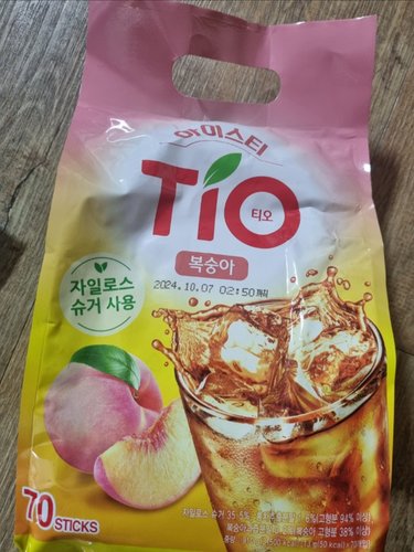 [티오] 아이스티 복숭아맛 70입 910g (13g*70입)