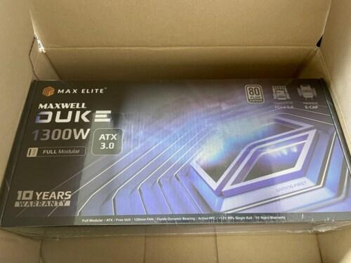 HIT 맥스엘리트 MAXWELL DUKE 1300W 80PLUS PLATINUM 풀모듈러 ATX 3.0