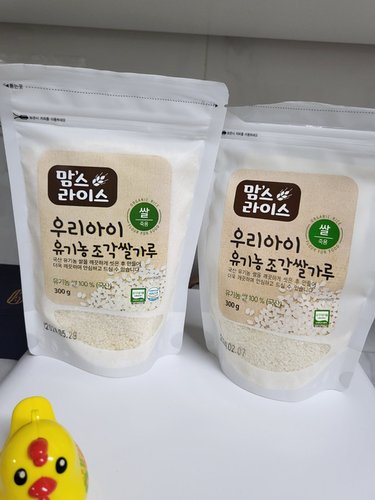 우리아이 유기농 조각 쌀가루(죽용)300g