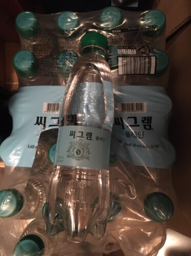 [코카콜라직영] 씨그램 플레인 350ml 24PET