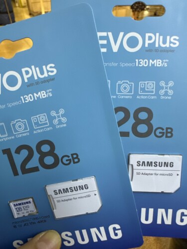 삼성 공식인증 정품 마이크로 SD카드 EVO PLUS 128GB