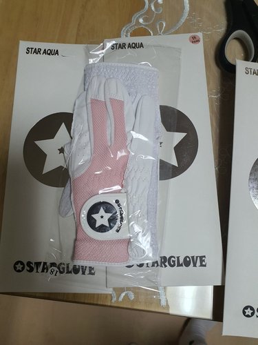 스타글러브 아쿠아SC 핑크 양손세트 여성 기능성 골프장갑