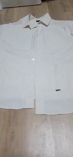 [스테이지 네임]  Hidden pocket shirt CREAM YELLOW