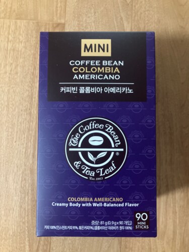 [커피빈] 콜롬비아 아메리카노 미니 90입
