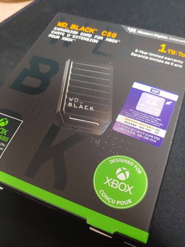 WD 웨스턴디지털  C50 1TB  Xbox 전용 스토리지 확장카드 WD BLACK C50 Expansion Card for Xbox