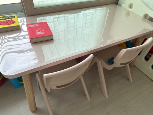 꼼므 1200 아이책상+의자 세트 (핑크/블루)