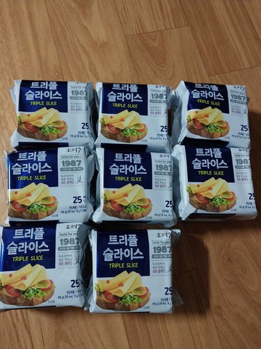 동원 소와나무 트리플 슬라이스 치즈 200매 /대용량 업소용