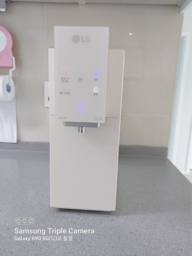 ◈[LG공식인증점]LG 퓨리케어 오브제컬렉션 정수기  WD520AWB 맞춤용량출수 음성안내 X 자가관리