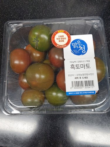 맑은청 강원 흑토마토 700g/팩