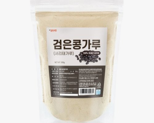 국내산 검은콩가루 300g(볶은 서리태가루,서리태콩물)