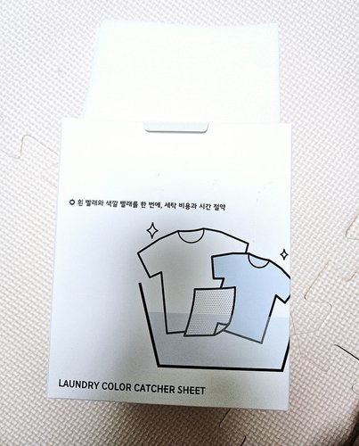 [JAJU/자주] 안심 세탁 이염 방지시트 30매