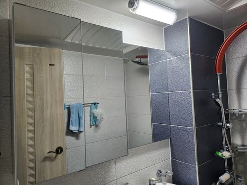 욕실 화장실 인테리어 욕실 거울 방습 누드 600x800