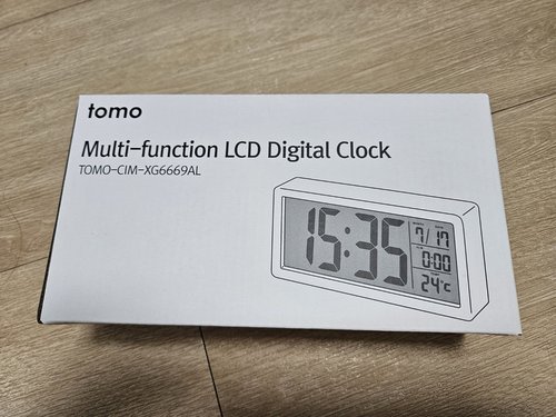 [Tomo]토모 멀티 LCD 디지털 탁상시계/ 알람 시계/디지털시계/ TOMO-CIM-XG6669AL