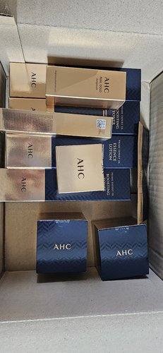 AHC 프라임 엑스퍼트  기초 2세트  리얼골드 3종세트  쇼핑백 2매 최근제조 작년가격 그대로