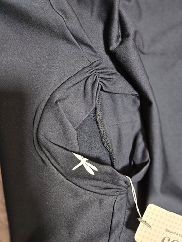 [로로얼로이]여성골프이너웨어 따뜻한 반목 반폴라 속 기모 이너 티셔츠