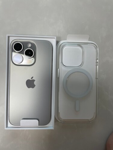 애플 정품 아이폰 15 프로 클리어 케이스 투명 MT223FE/A
