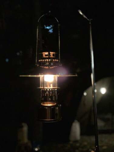 네이처하이크  감성 캠핑 텐트 가스 램프  야간 조명 기름 랜턴 레트로 낚시 무드등 초경량