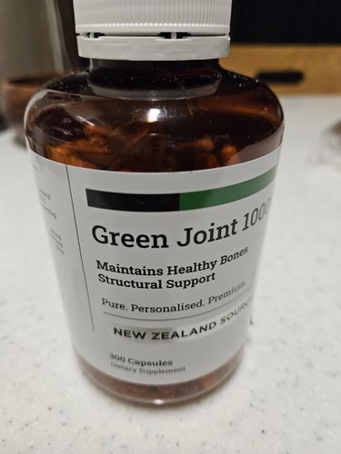 뉴질랜드 초록입홍합 오일 10000  300캡슐 약 10개월분 무릎 관절 영양제