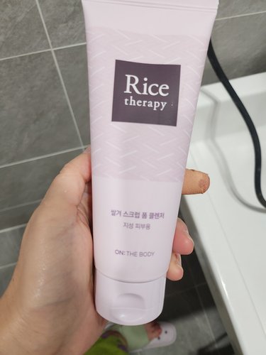 라이스테라피 쌀겨 스크럽폼 150ml