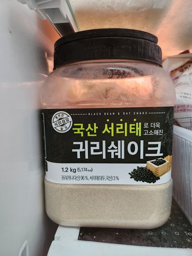  [태광선식] 국산서리태로 더욱고소해진 귀리쉐이크 1.2kg x 2개