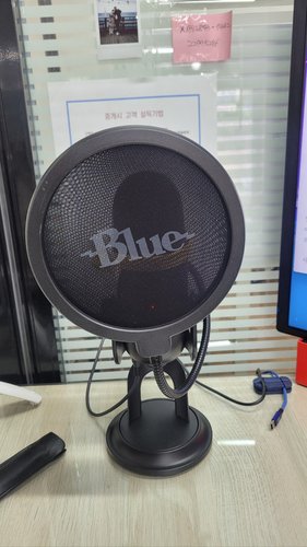 로지텍코리아 정품 블루 BLUE YETI 예티 마이크 콘덴서 USB마이크 디스코드/회의