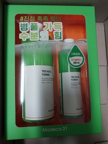 [본사직영] 마데카21 테카솔 토너 기획세트 500ml + 200ml