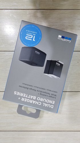 고프로 히어로12 11 10 9 블랙 듀얼충전기+Enduro배터리 2팩 [온라인공식판매점]
